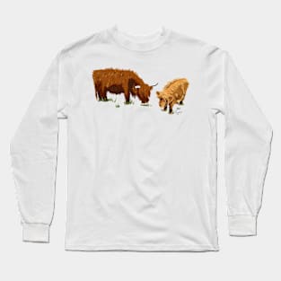 Highland Cow's Long Sleeve T-Shirt